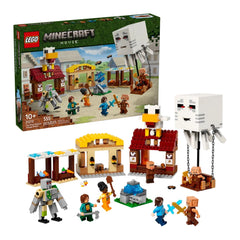 Bộ Lắp Ráp Cuộc Tấn Công Làng Bằng Khinh Khí Cầu Của Ghast LEGO MINECRAFT 21273 (555 chi tiết)