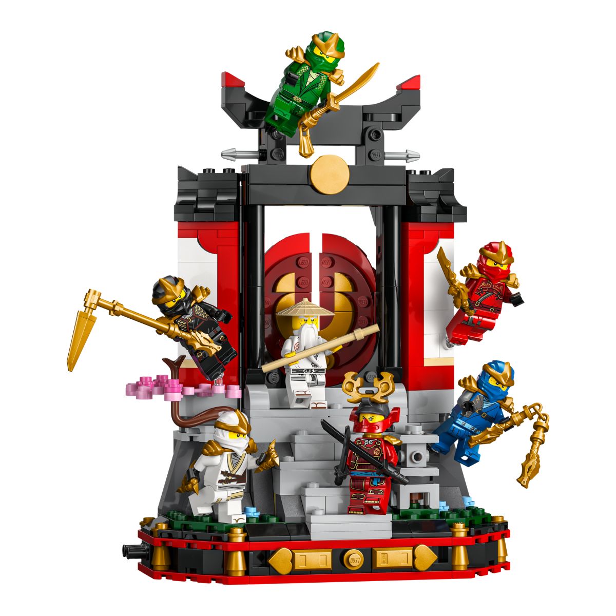 Bộ Lắp Ráp Ngôi Đền Và Các Nhân Vật Ninja – Kỷ Niệm 15 Năm LEGO NINJAGO 71866