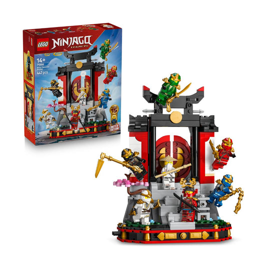LEGO NINJAGO 15th Anniversary Temple and Ninja Minifigures 71866 