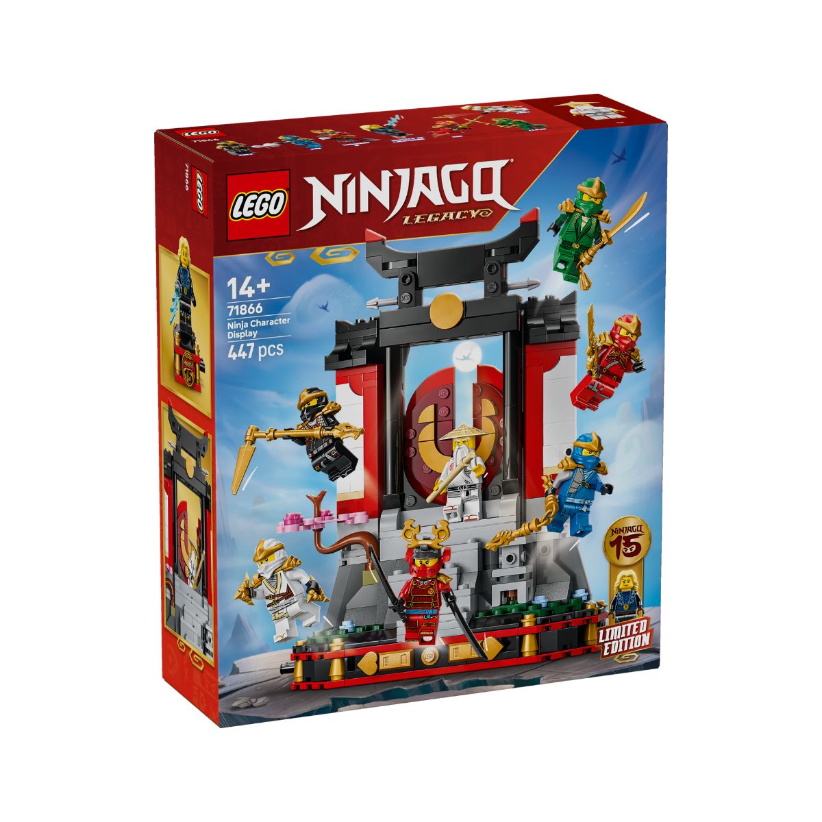 Bộ Lắp Ráp Ngôi Đền Và Các Nhân Vật Ninja – Kỷ Niệm 15 Năm LEGO NINJAGO 71866