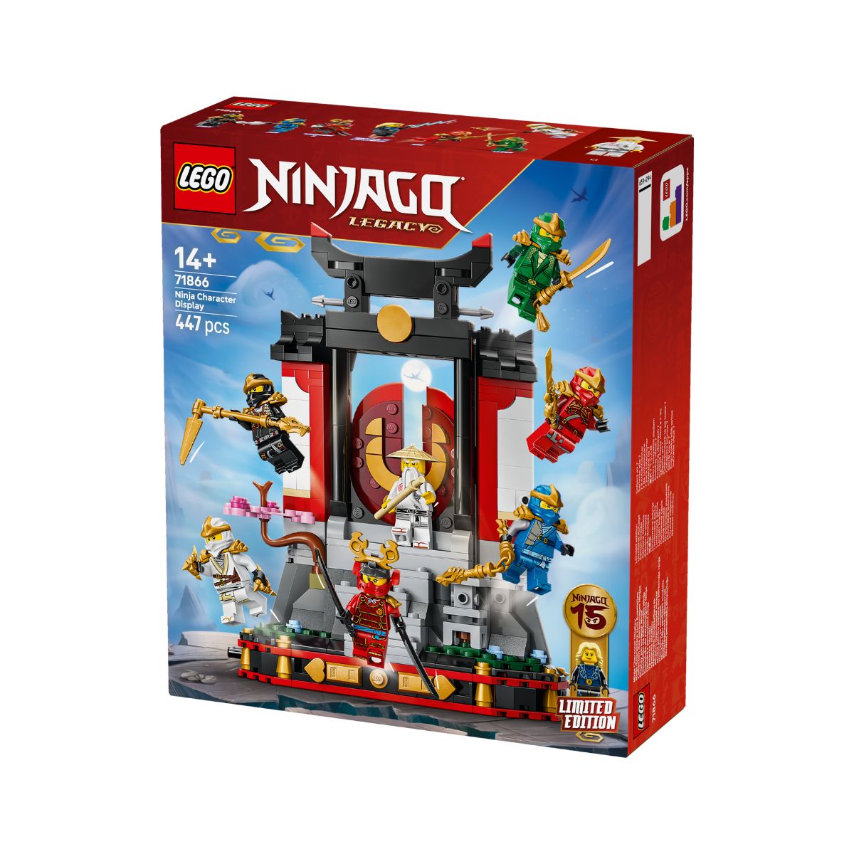 Bộ Lắp Ráp Ngôi Đền Và Các Nhân Vật Ninja – Kỷ Niệm 15 Năm LEGO NINJAGO 71866