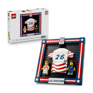 Đồ Chơi Bộ Lắp Ráp Tranh Treo Tường Áo Đấu Đội Tuyển Bóng Đá Mỹ 2026 LEGO EDITIONS SPORTS 43033