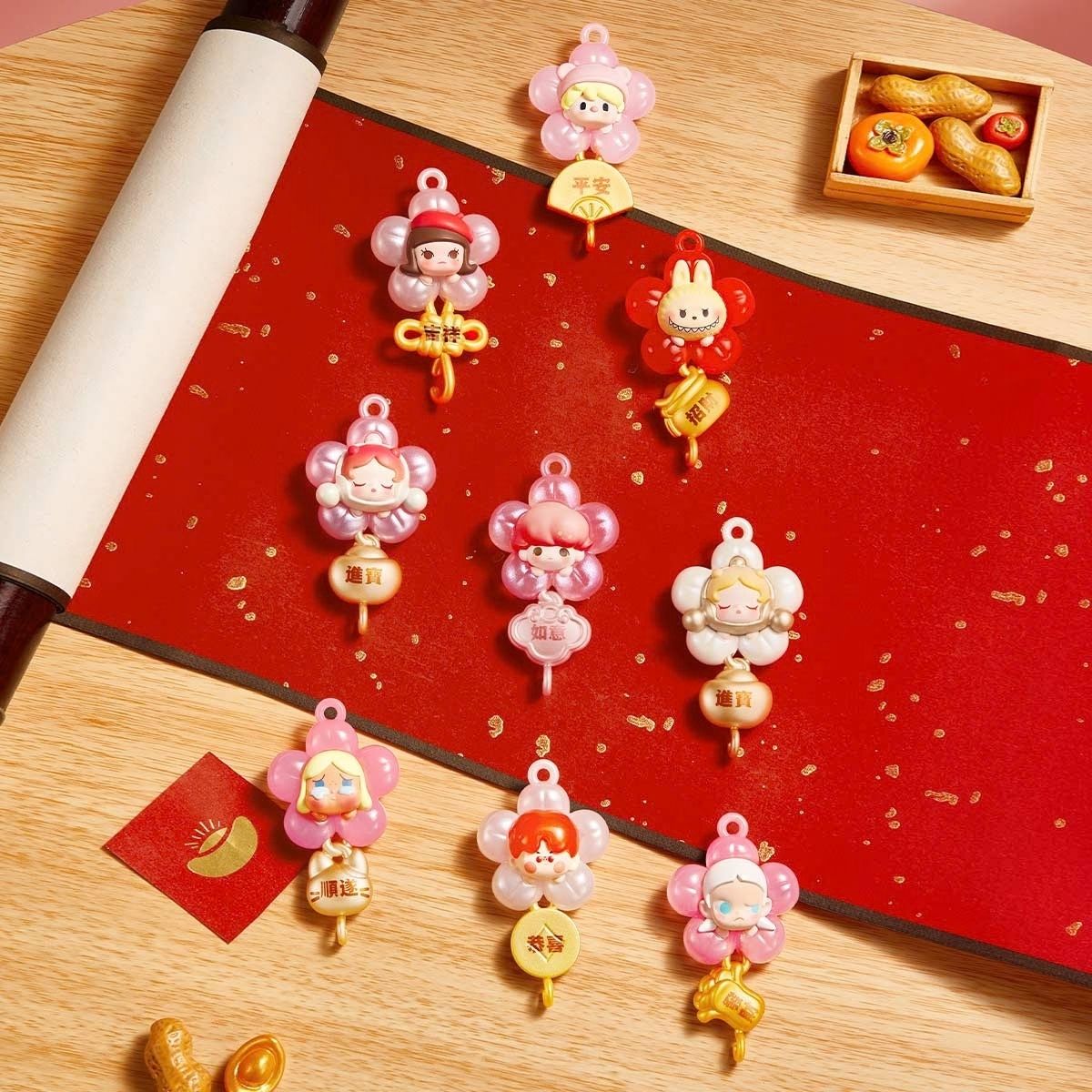 Đồ Chơi Bộ Mô Hình POP BEAN New Year Collection Series Box Set POP MART IP POP BEAN 6931571033071