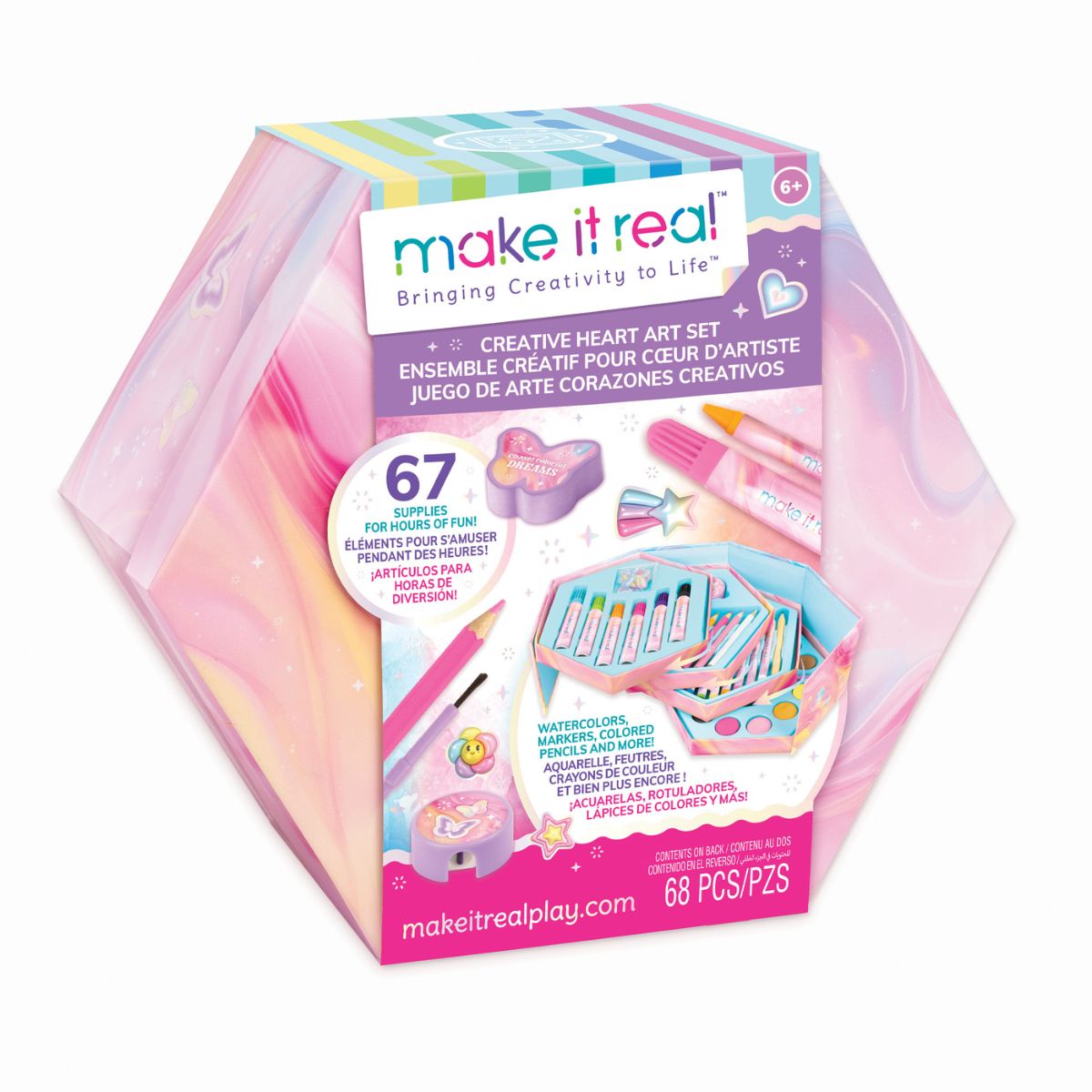 Bộ Quà Tặng Bút Màu 4 Tầng Creative Heart Art 3C4G 3C4G1764