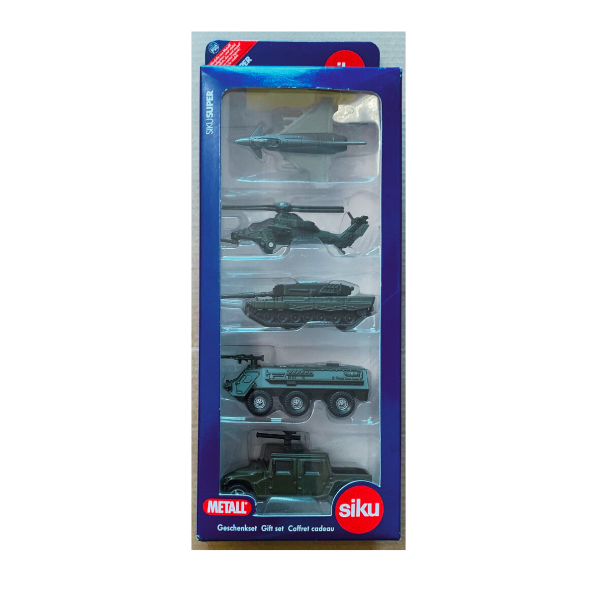 Đồ Chơi Bộ Quà Tặng Xe Tăng Và Trực Thăng SIKU 8310