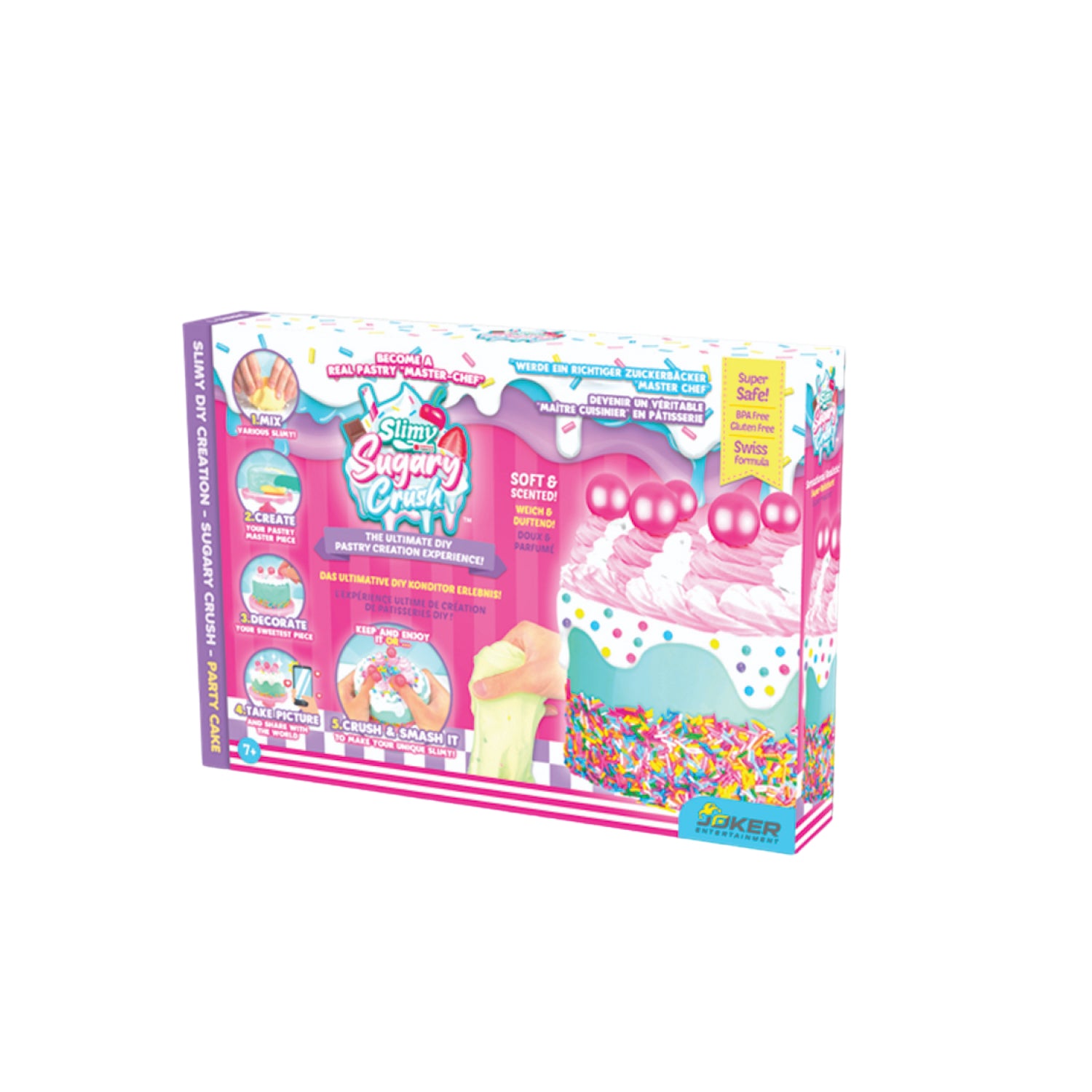 Bộ Slime Làm Bánh Kem Dễ Thương SLIMY 36102