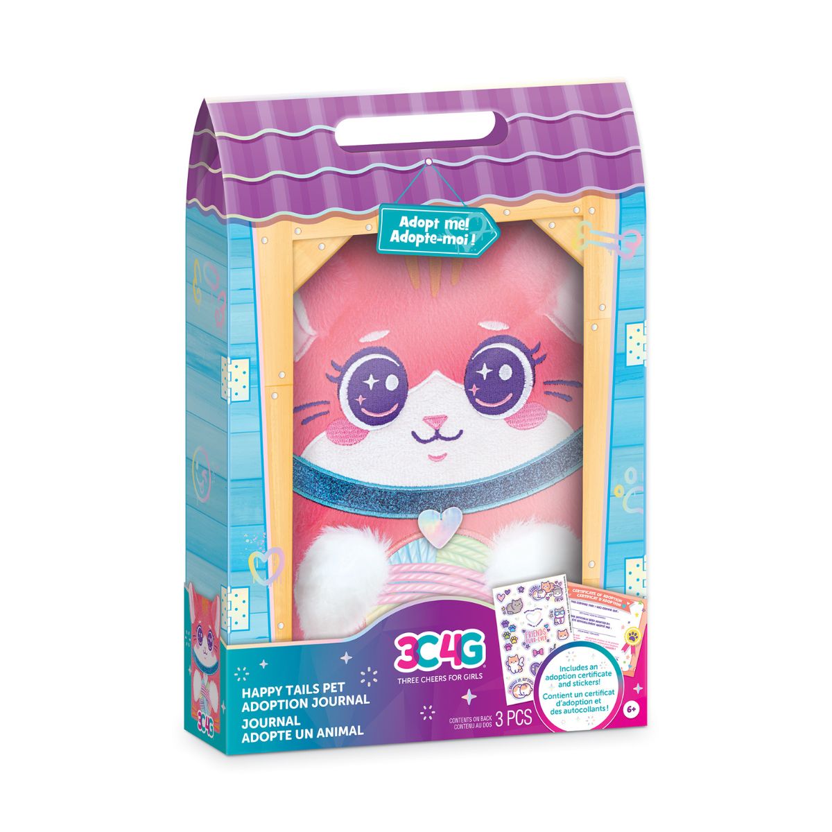 Bộ Sổ Tay Nhật Ký Critter Journals Cat 3C4G 12096