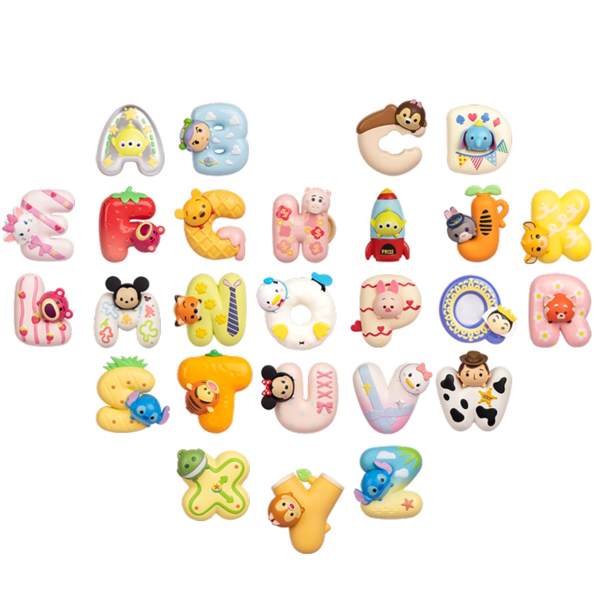 Bộ Sưu Tập Chữ Cái Nam Châm Disney Tsum Tsum OTHER GIRL BRANDS CH2070-A01-CH