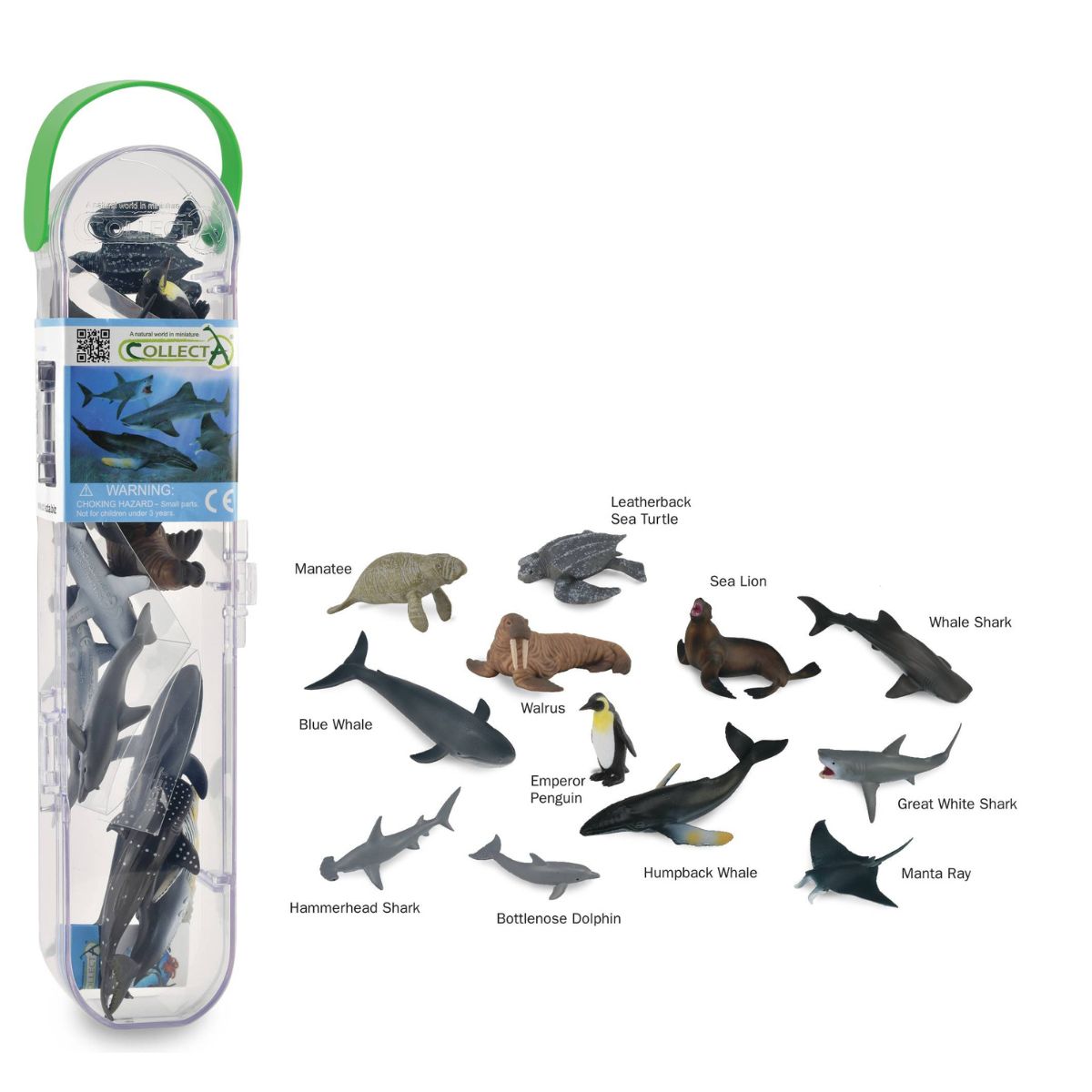 Đồ Chơi Bộ Sưu Tập Mô Hình 12 Sinh Vật Biển 1 COLLECTA A1107