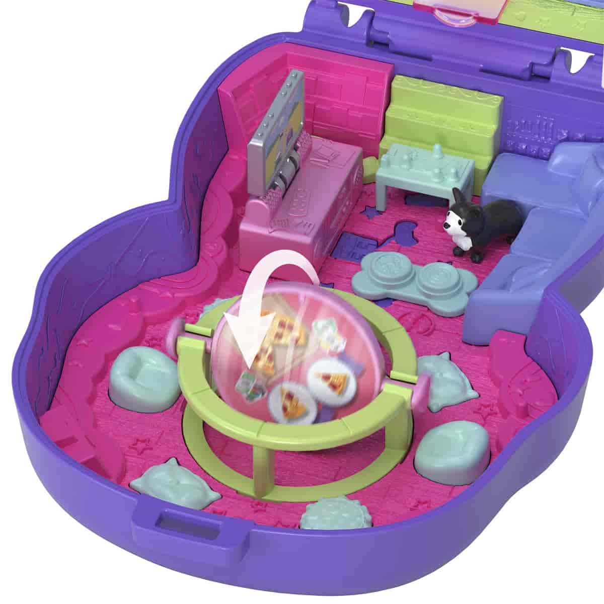 Đồ Chơi Bộ Sưu Tập Polly Pocket Và Đêm Mộng Mơ Của Cún Yêu POLLY POCKET JFG56