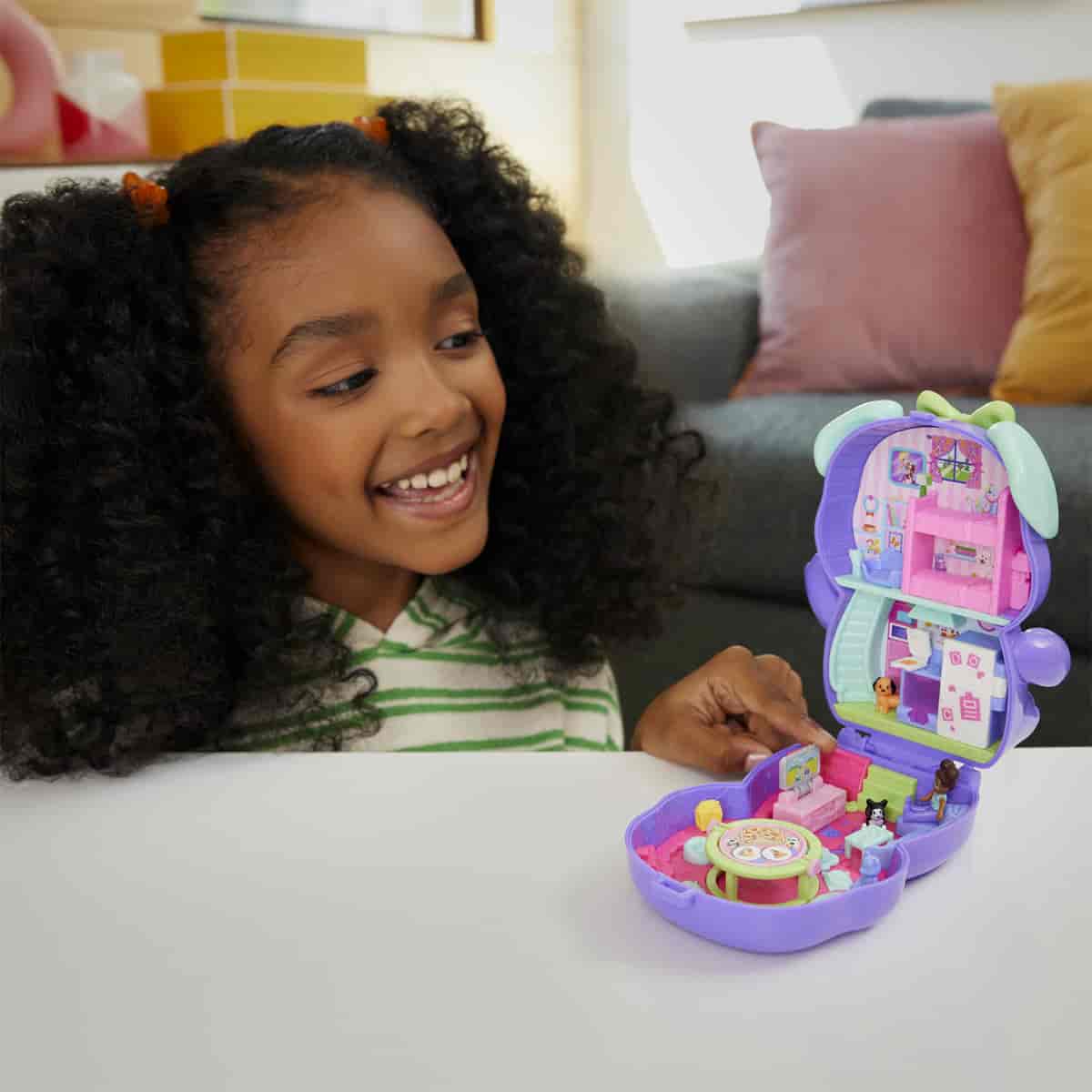 Đồ Chơi Bộ Sưu Tập Polly Pocket Và Đêm Mộng Mơ Của Cún Yêu POLLY POCKET JFG56