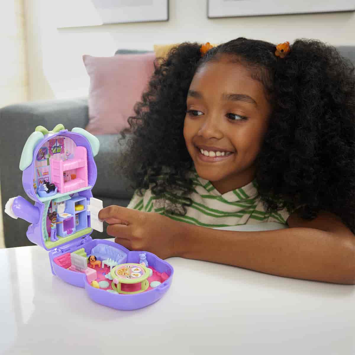 Đồ Chơi Bộ Sưu Tập Polly Pocket Và Đêm Mộng Mơ Của Cún Yêu POLLY POCKET JFG56