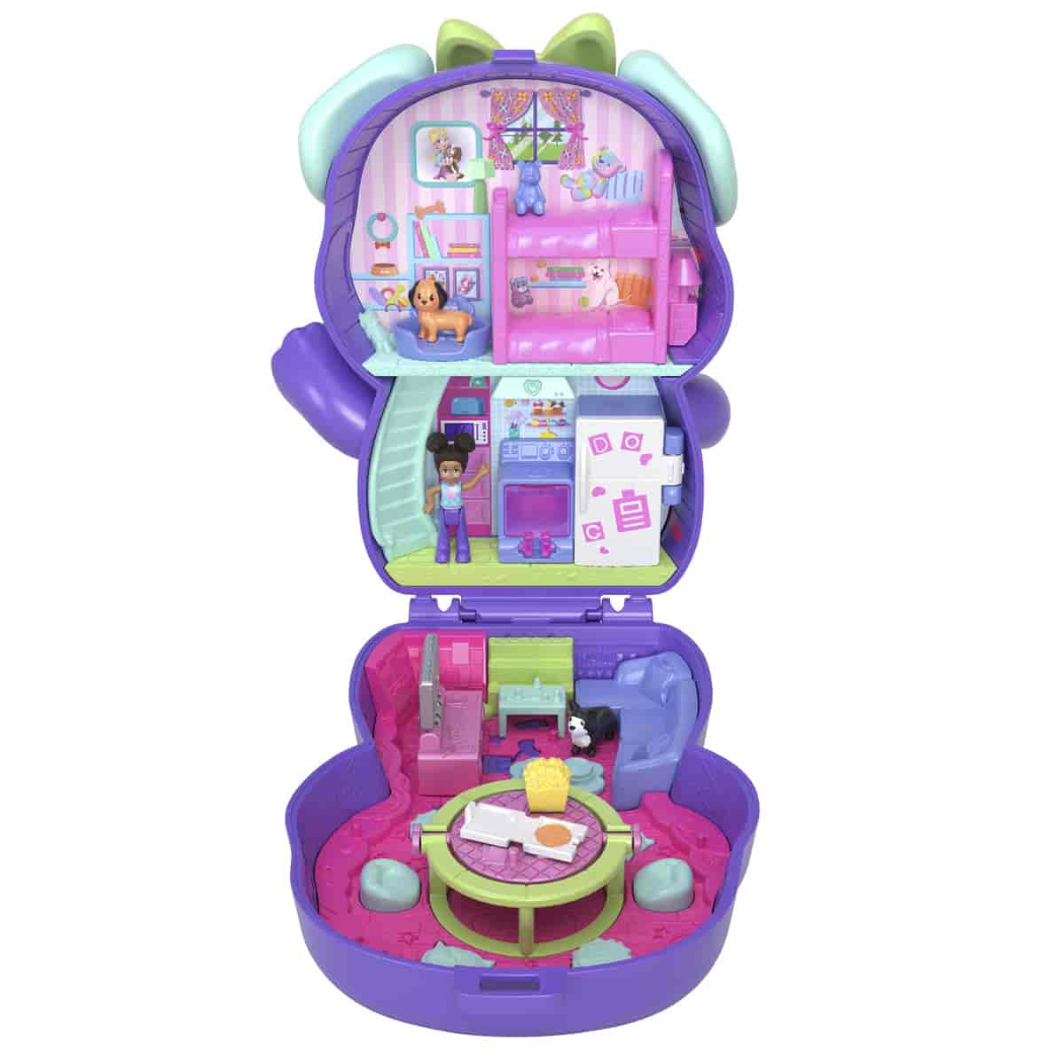 Đồ Chơi Bộ Sưu Tập Polly Pocket Và Đêm Mộng Mơ Của Cún Yêu POLLY POCKET JFG56