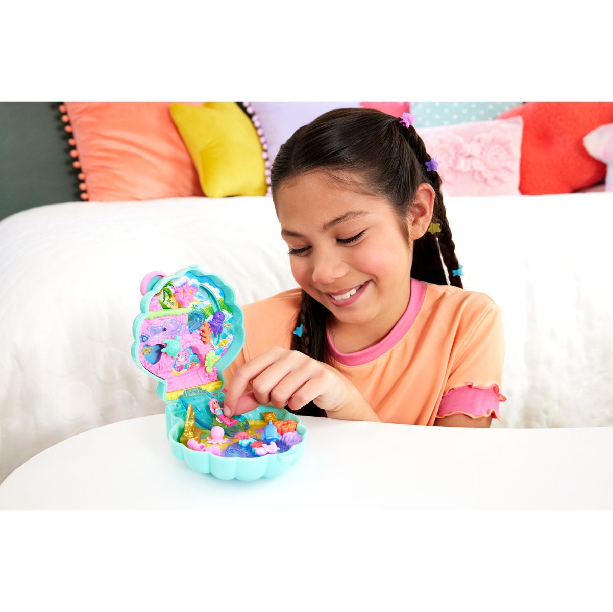 Đồ Chơi Bộ Sưu Tập Polly Pocket Và Hòn Đảo Cầu Vồng Lấp Lánh POLLY POCKET JCB16/JFG56