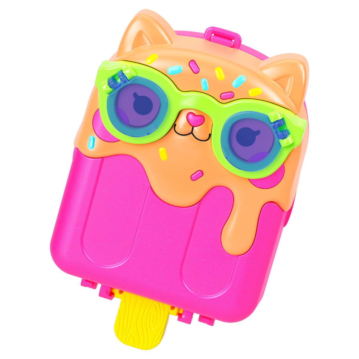 Đồ Chơi Bộ Sưu Tập Polly Pocket Và Khu Nghỉ Dưỡng Mèo Kem Ngọt Ngào POLLY POCKET JCB17/JFG56