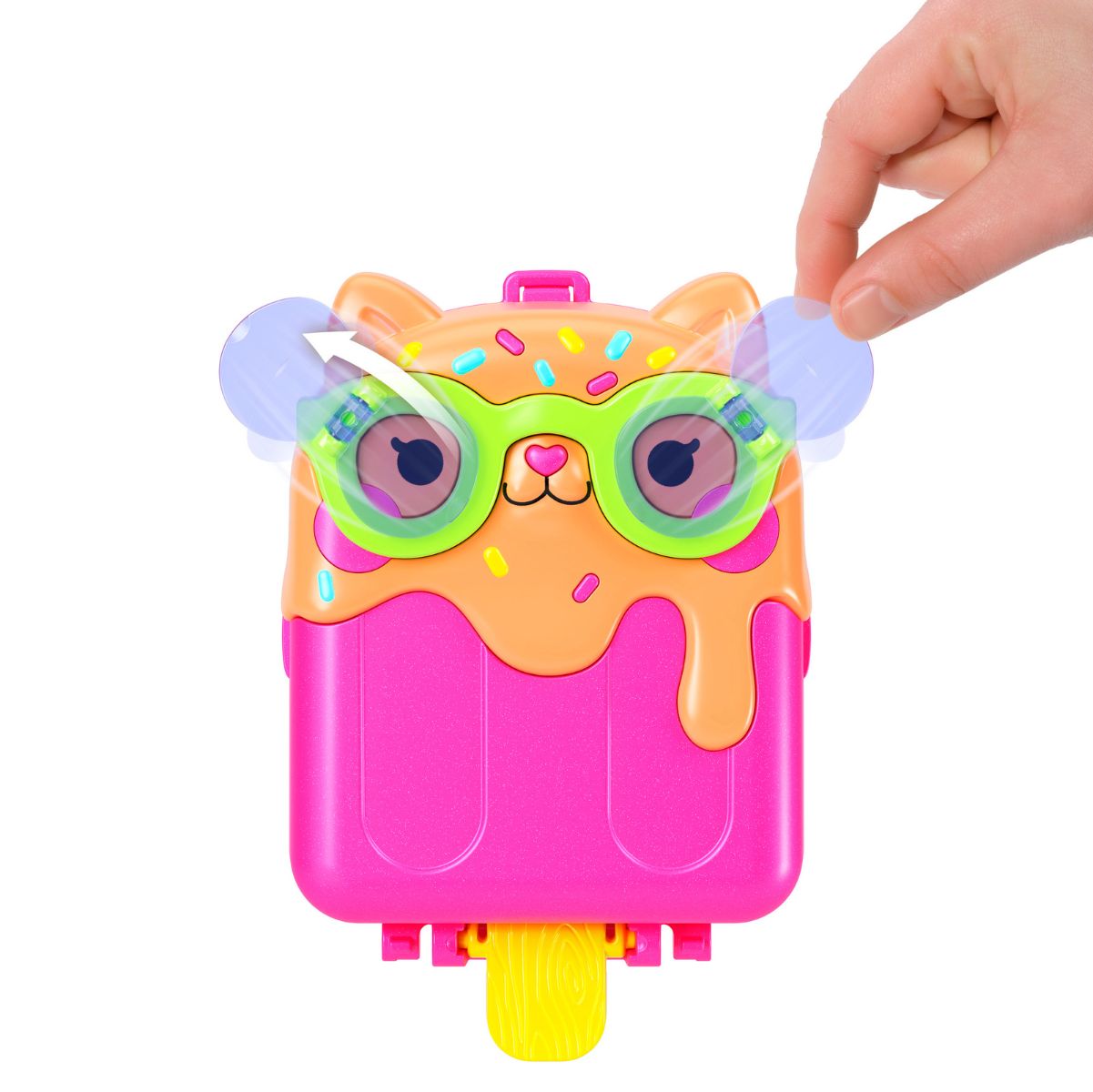 Đồ Chơi Bộ Sưu Tập Polly Pocket Và Khu Nghỉ Dưỡng Mèo Kem Ngọt Ngào POLLY POCKET JCB17/JFG56