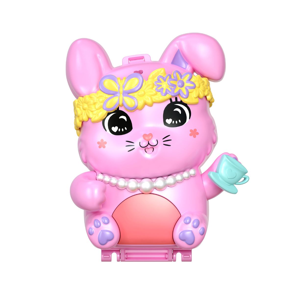 Đồ Chơi Bộ Sưu Tập Polly Pocket Và Tiệc Trà Của Bé Thỏ Hồng POLLY POCKET JFG56