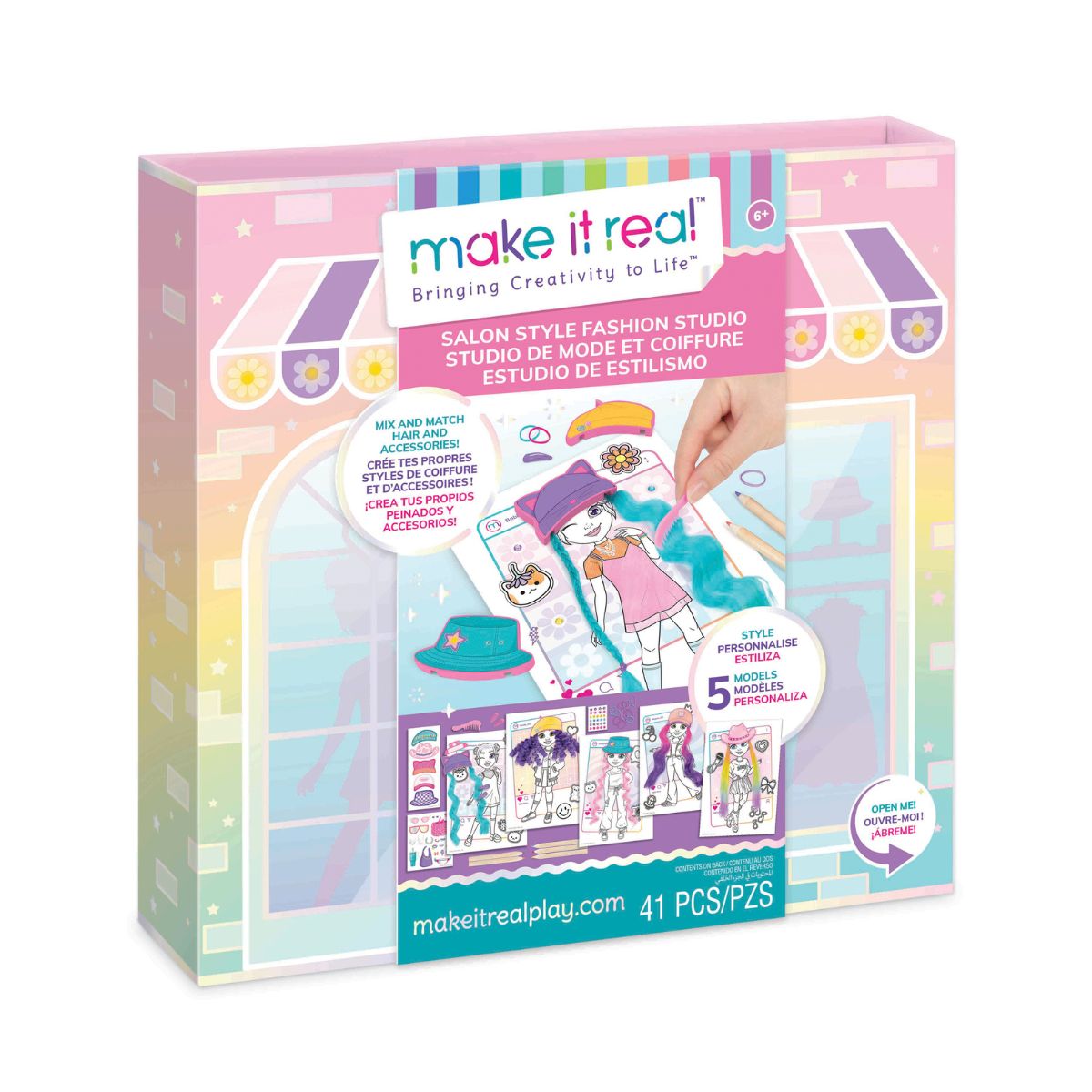 Đồ Chơi Bộ Thiết Kế Thời Trang Art & Hair Studio 3c4g 3c4g3505