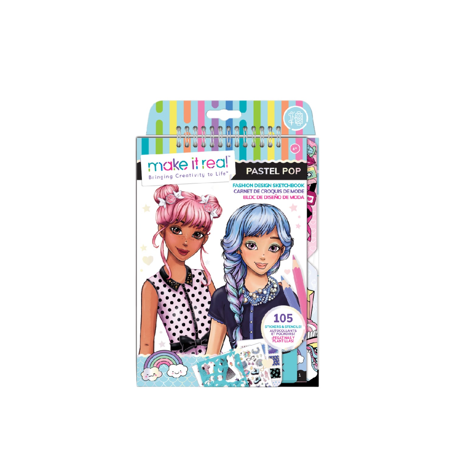 Bộ Thiết Kế Thời Trang Phong Cách Pastel Pop