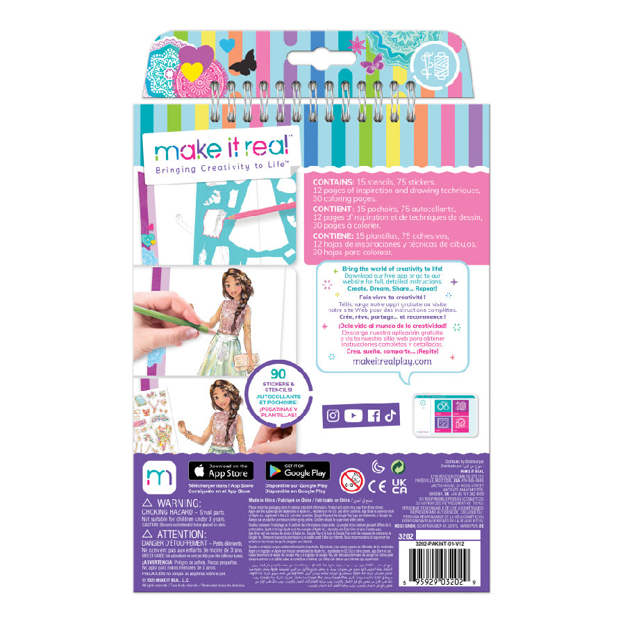 Blooming Creativity Fashion Design Set 3C4G 3C4G3202