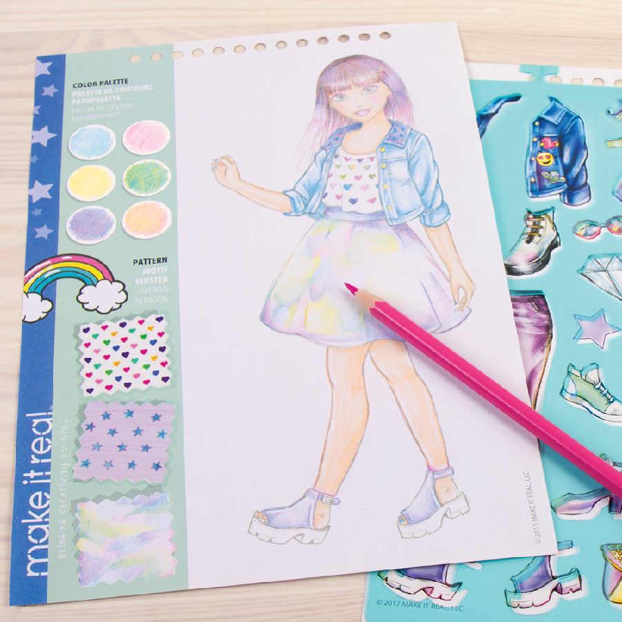 Bộ thiết kế thời trang phong cách Digital Dream