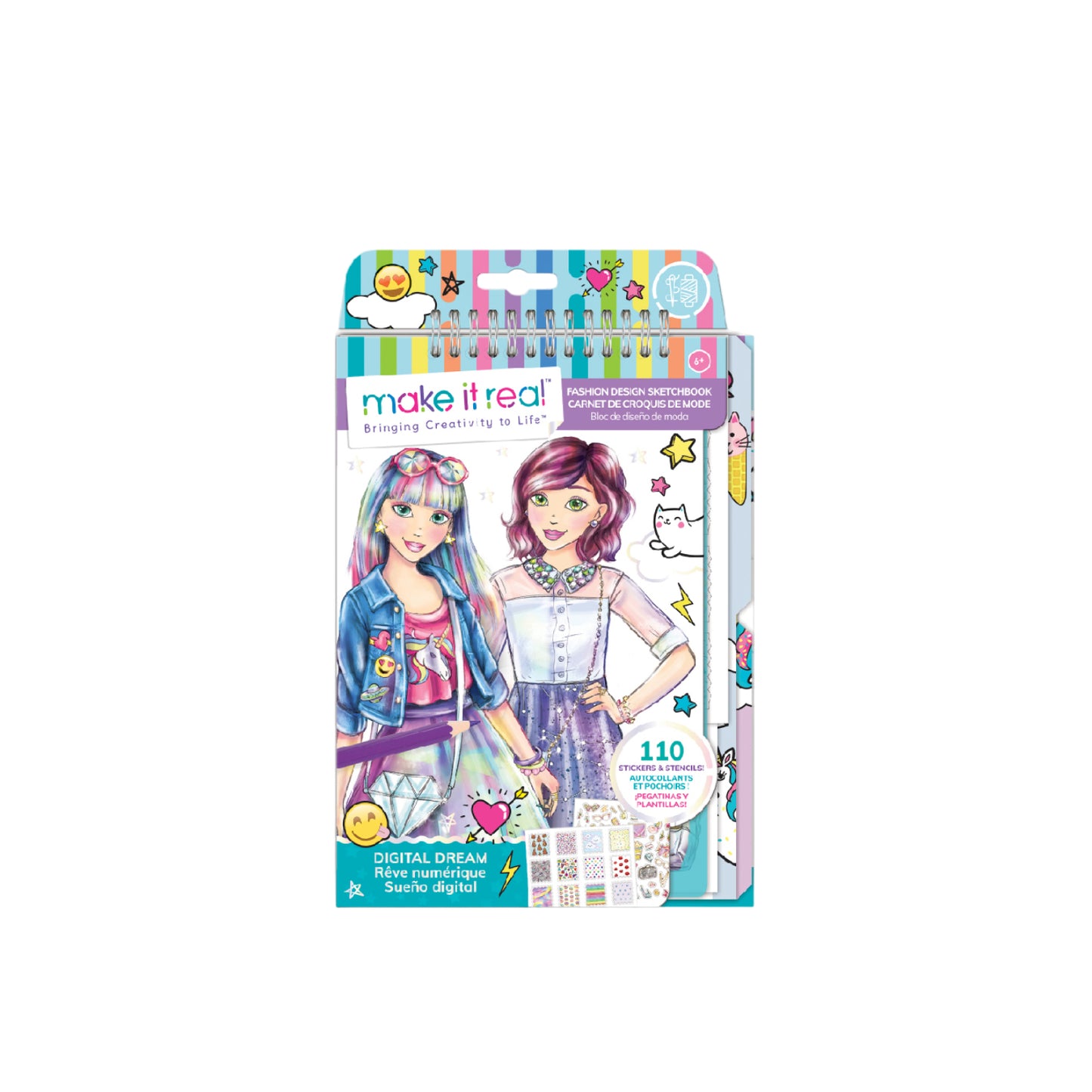 Bộ thiết kế thời trang phong cách Digital Dream