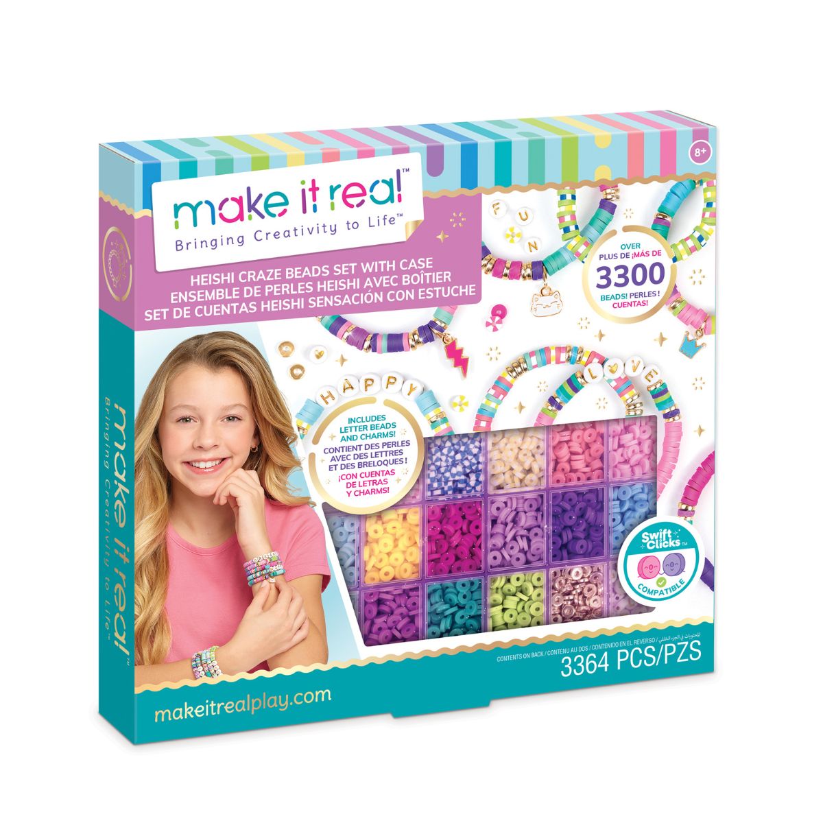 Bộ Thiết Kế Vòng Tay Bằng Hạt Heishi MAKE IT REAL 1743MIR