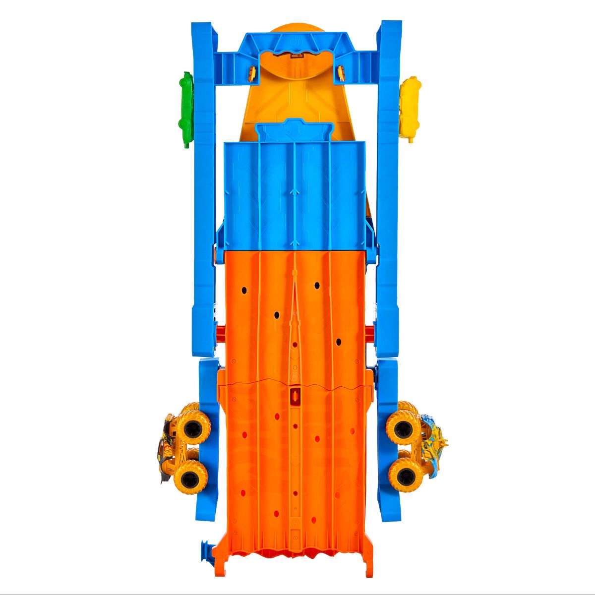 Đồ Chơi Bộ Thử Thách Hot Wheels Monster Trucks - Đường Đua Song Đấu Địa Hình MONSTER TRUCKS JMW70