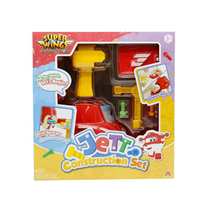 Bộ Trò Chơi Lắp Ráp Máy Bay Đi Kèm Dụng Cụ Jett Tia Chớp SUPERWINGS EU780410