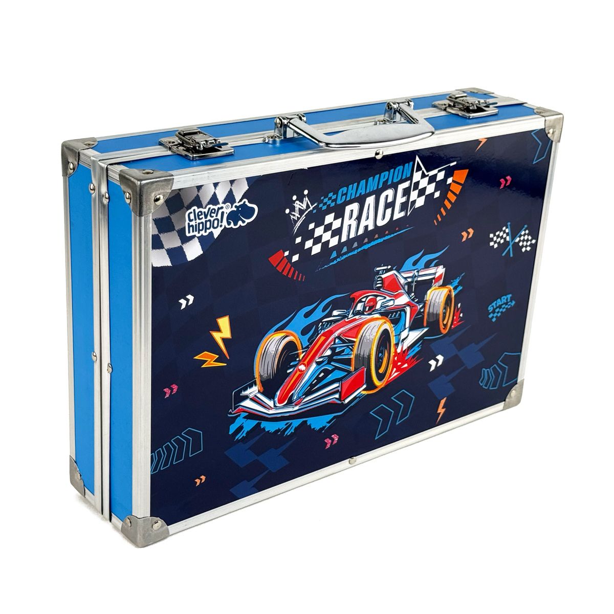 Bộ Vali Nhiều Loại Màu 145 Chi Tiết - Racing Car CLEVER HIPPO FS-COLOSUIT14502