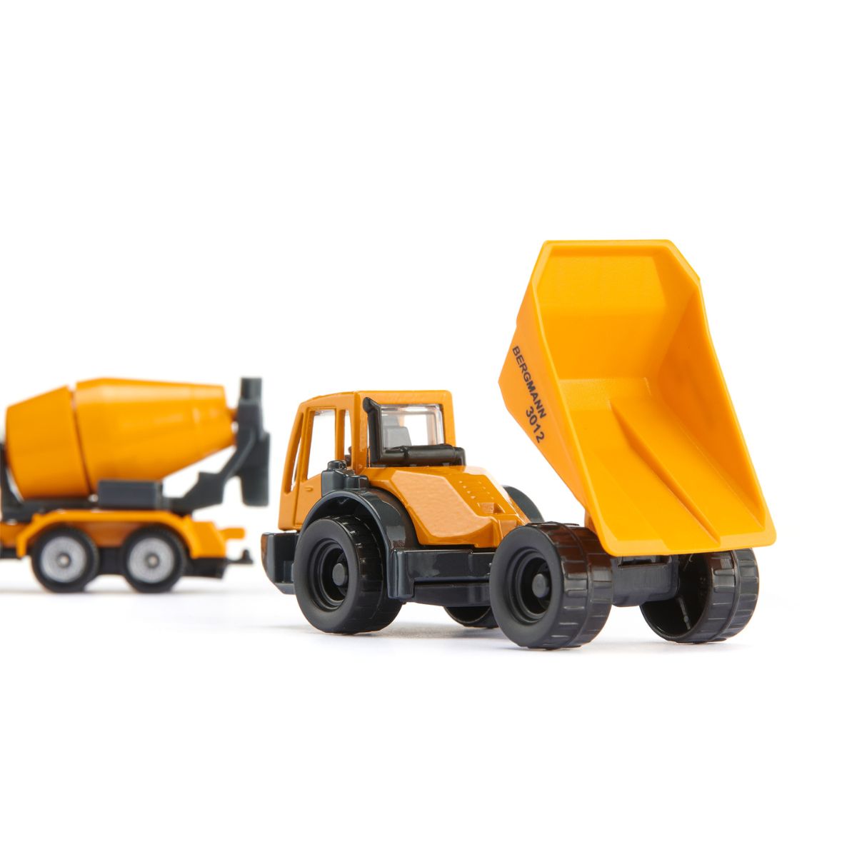 SIKU 1692 Concrete Mixer and Dump Truck Model