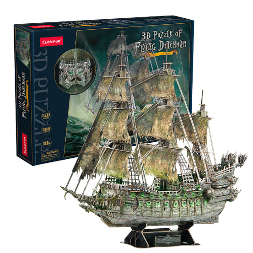 Đồ Chơi Trẻ Em Xếp Hình 3D Có Đèn LED: Tàu Flying Dutchman Puzzles L527H