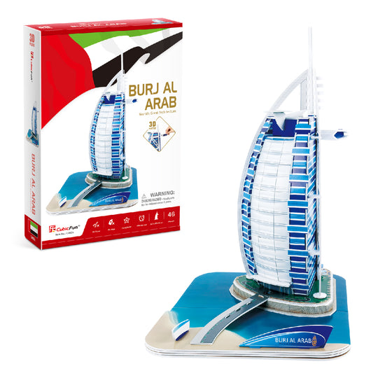 Đồ Chơi Trẻ Em Xếp Hình 3D: Khách Sạn Burj Al Arab Puzzles C065H