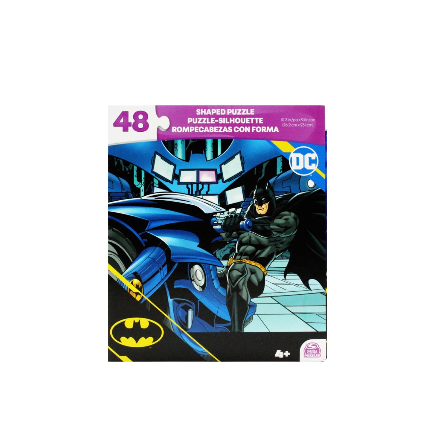 Bộ xếp hình 48 miếng theo shape - Batman SPIN GAMES 20140867