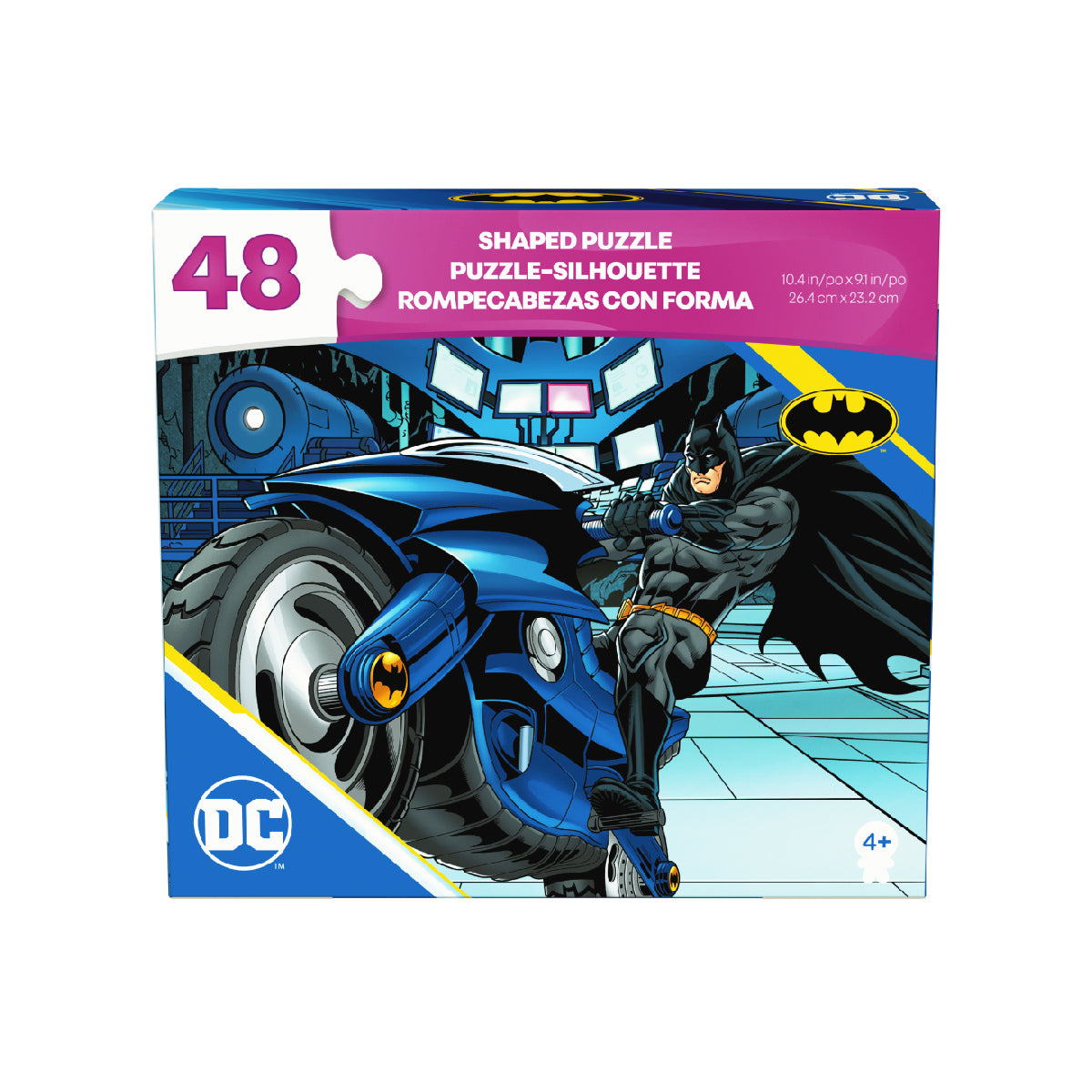 Bộ Xếp Hình 48 Miếng Theo Shape - Batman SPIN GAMES 20150407
