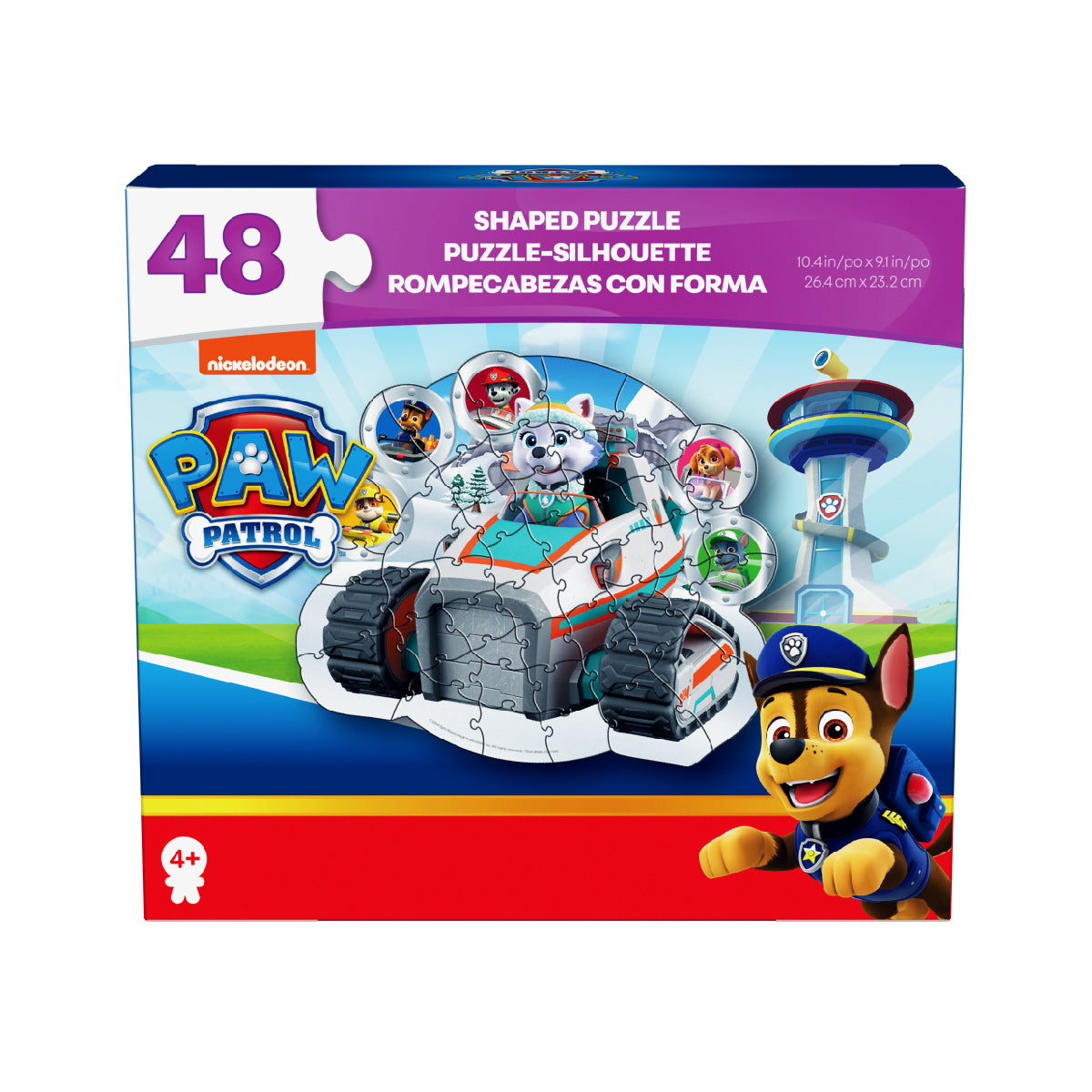 Bộ Xếp Hình 48 Miếng Theo Shape - Everest SPIN GAMES 20150410