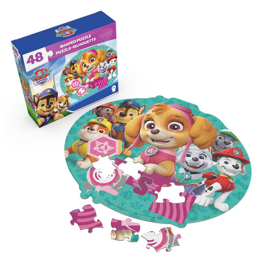Shape Paw Patrol Skye 48 Piece Puzzle Toy SPIN GAMES 20155645