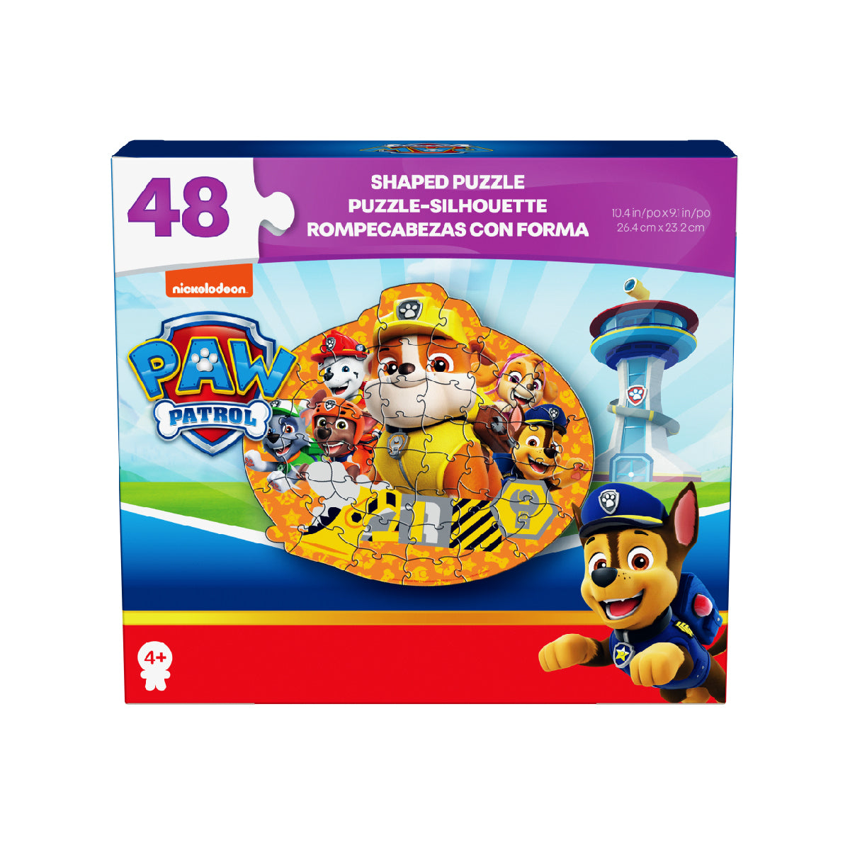 Bộ Xếp Hình 48 Miếng Theo Shape - Rubble 1 SPIN GAMES 20150408