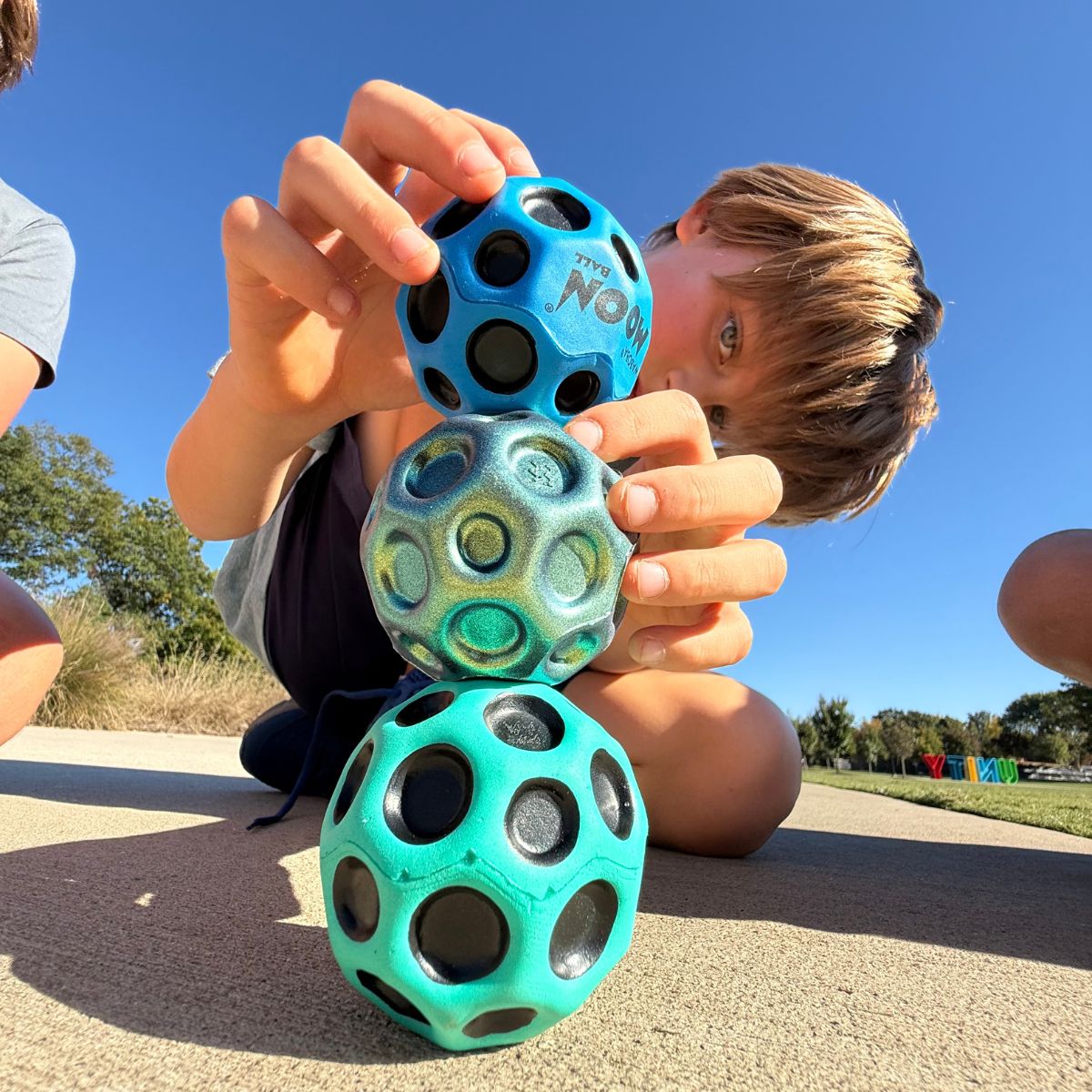 WABOBA Moon Ball Metallic Hyper Bouncing Toy 316C99-A 