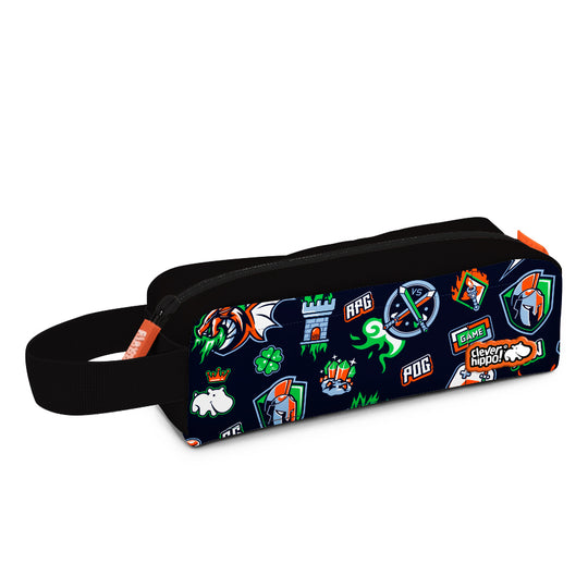 Bóp viết Classic Dragon Gaming Đen CLEVER HIPPO HG0117