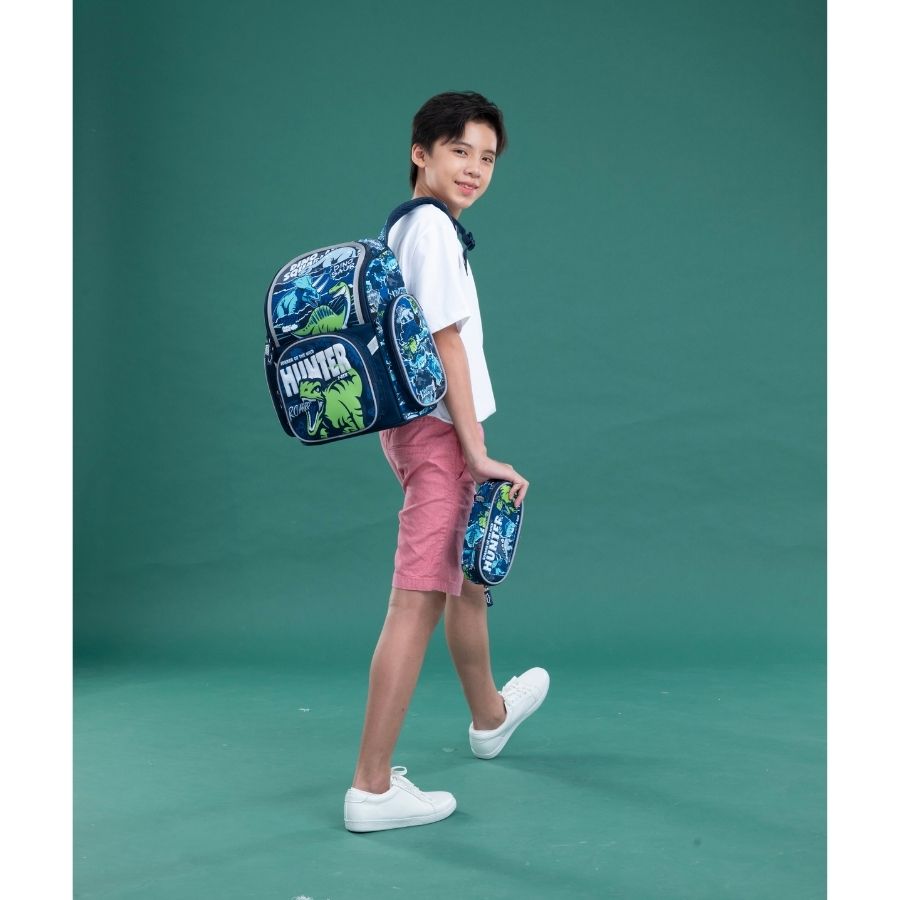 Hộp Bút Đa Năng Chiến Binh Khủng Long CLEVER HIPPO PD0204