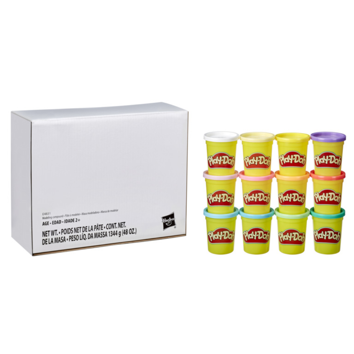 Bộ Bột Nặn 12 Màu Mùa Xuân Năm 2024 Playdoh E4831-2024