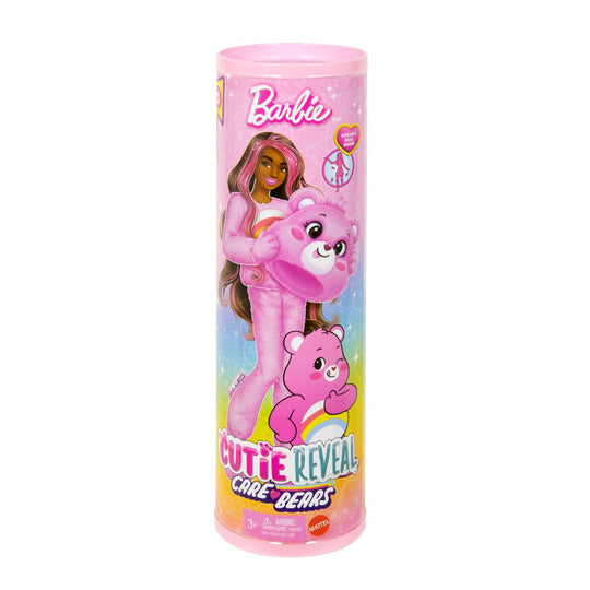 Barbie Doll Cutie Reveal - Pink Cheerful Care Bear BARBIE JCN93