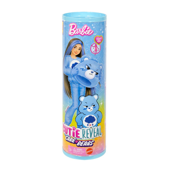 Búp Bê Barbie Cutie Reveal - Gấu Care Bear Xanh Nhõng Nhẽo BARBIE JCN93