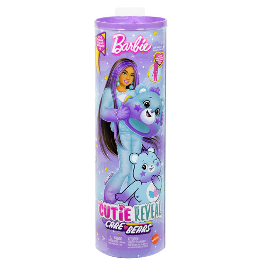 Đồ Chơi Búp Bê Barbie Cutie Reveal - Gấu Tím Mơ Màng BARBIE JFV61/JFV59