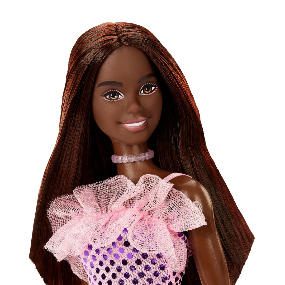 Đồ Chơi Búp Bê Lấp Lánh - Hồng Ánh Kim Quyến Rũ BARBIE HJR94/T7580