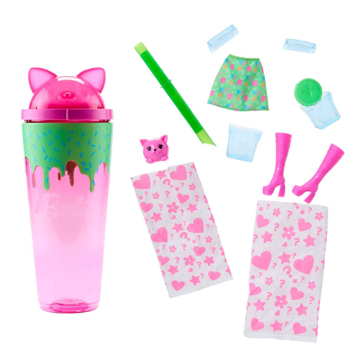 Búp Bê Barbie Pop Reveal Party Shakes - Xanh Dương Năng Động BARBIE JCN88