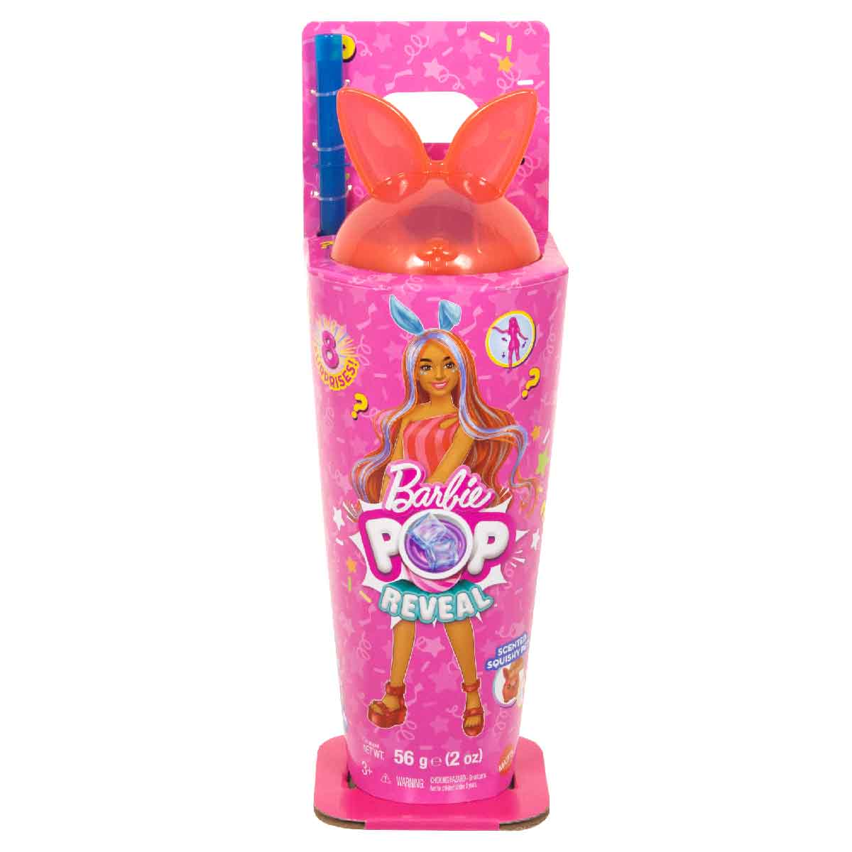 Búp Bê Barbie Pop Reveal Party Shakes - Xanh Lá Tươi Mát Barbie Jcn87