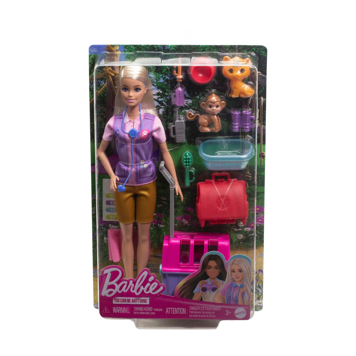 Barbie Doll and Animal Rescue Station BARBIE HRG50
