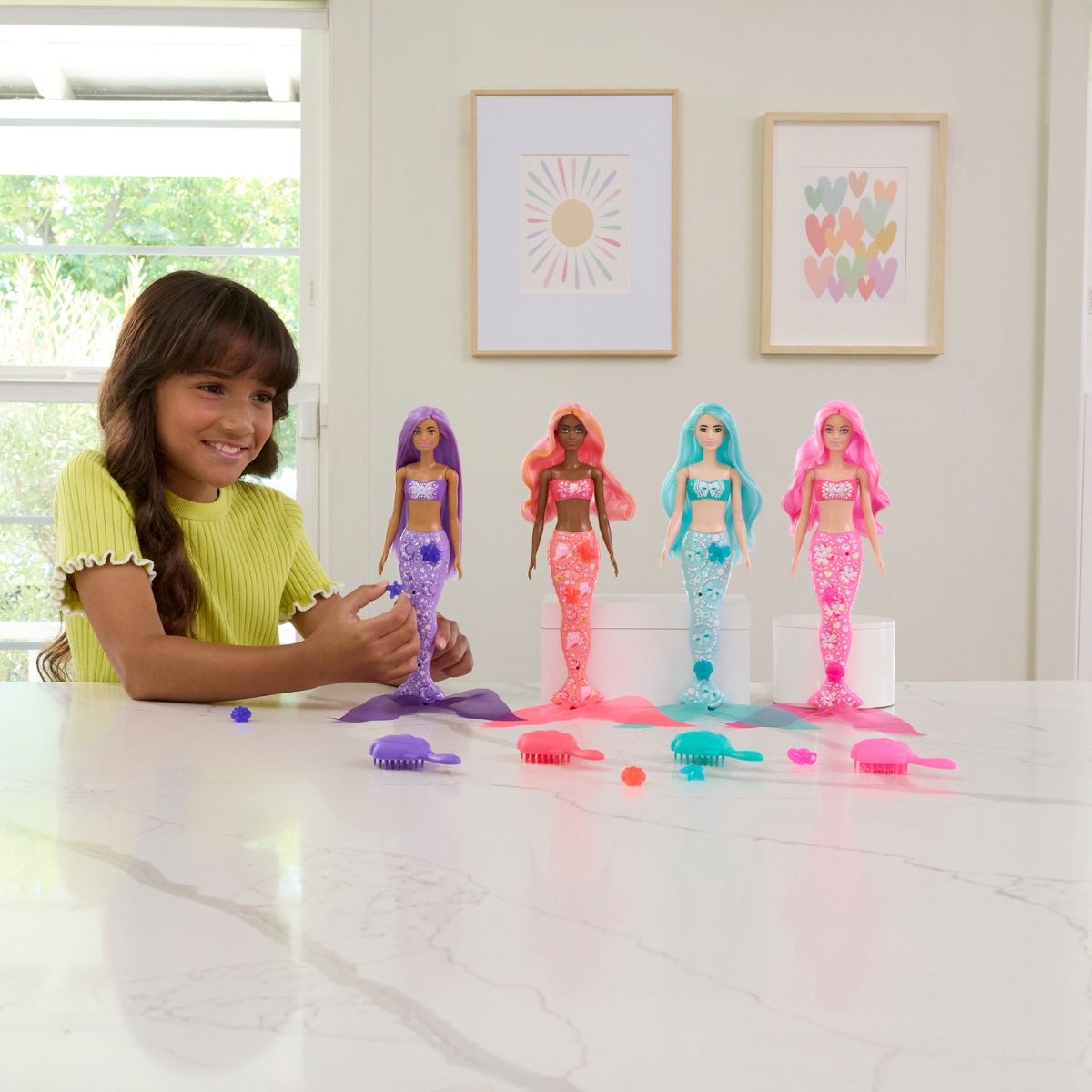 Đồ Chơi Búp Bê Đổi Màu – Phiên Bản Bong Bóng Thú Cưng BARBIE JFV58